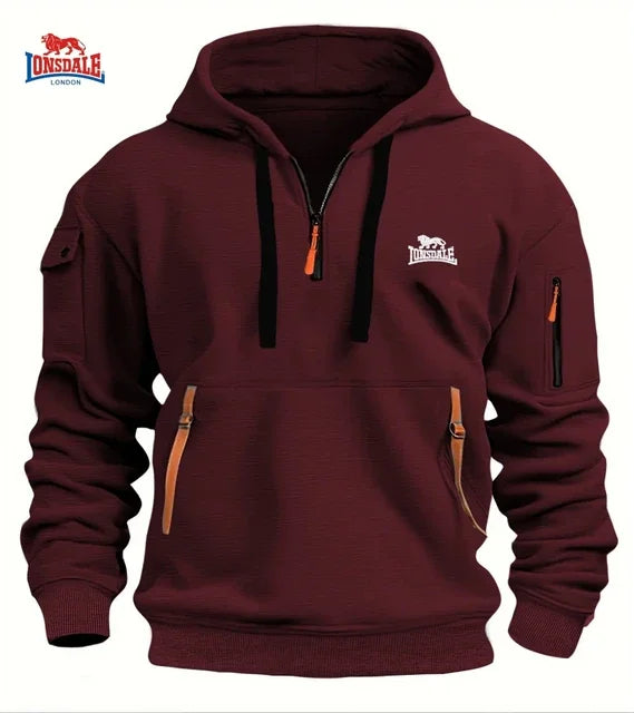 2024 Autumn Winter High Quality Dropped Shoulder Hooded Sweatshirt Men's Women's Plus Size Loose Pullover Fashion Sweatshirt